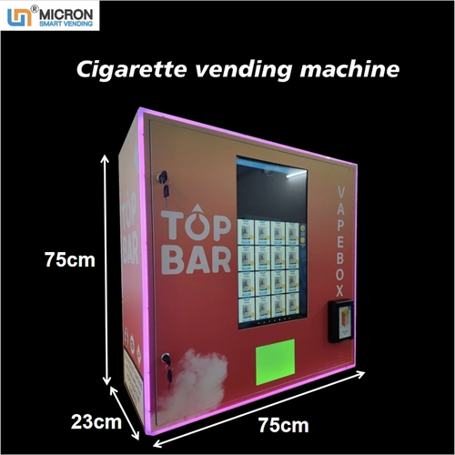 Micron smart E-cigarette vape vending machine with touch screen and card reader 170~180 capacity